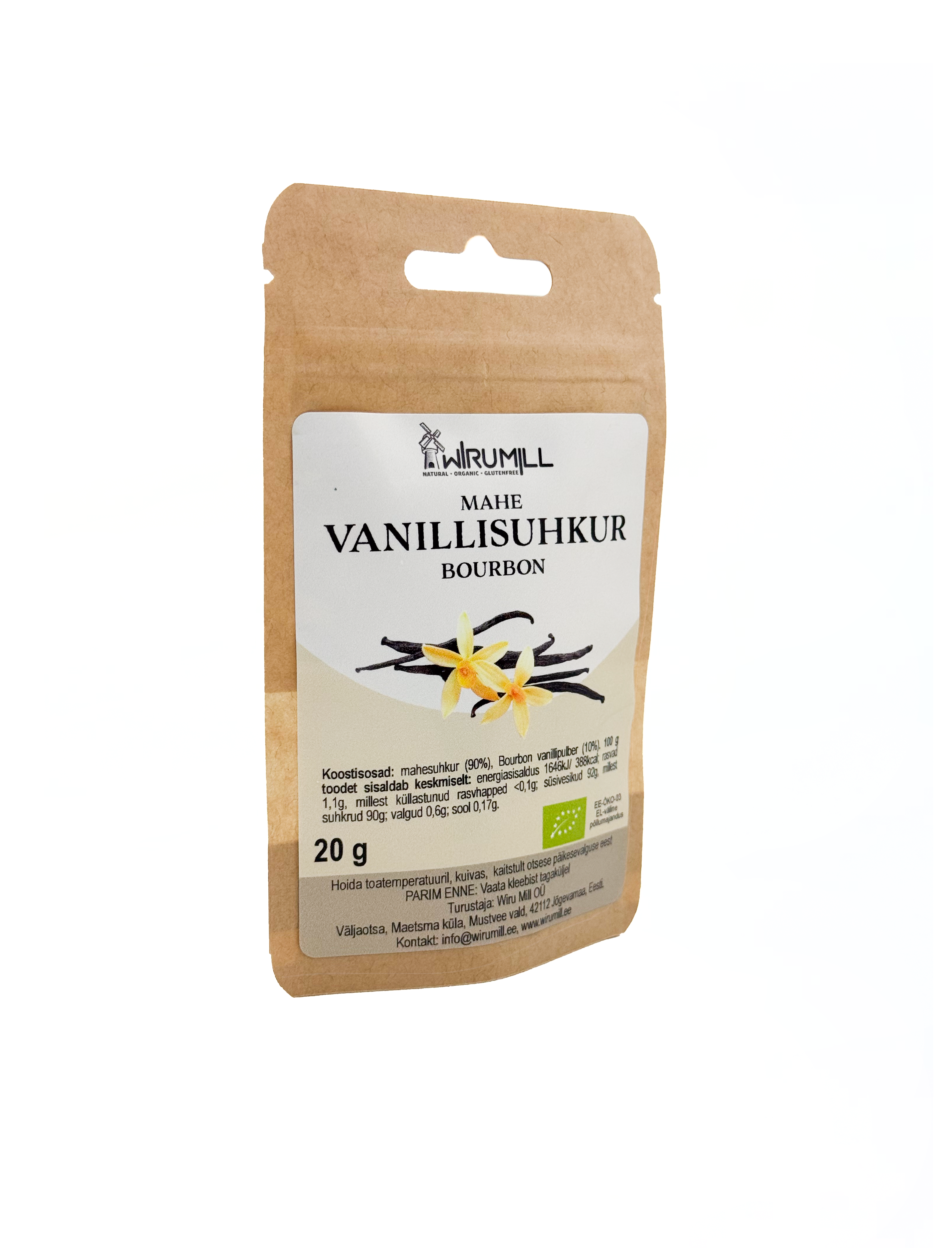 vanillisuhkur Bourbon 20g